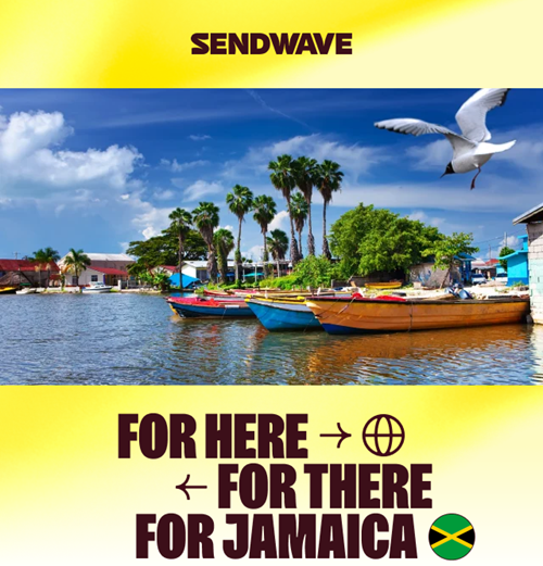 Sendwave now available in Jamaica