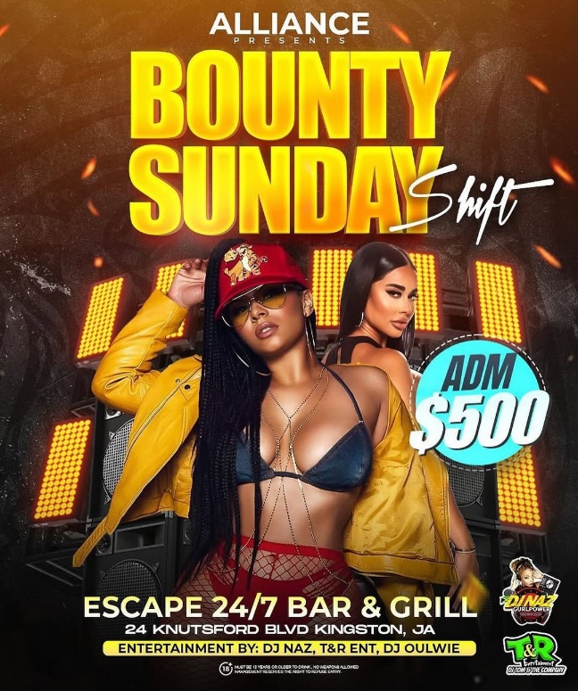 Bounty Sundays Shift