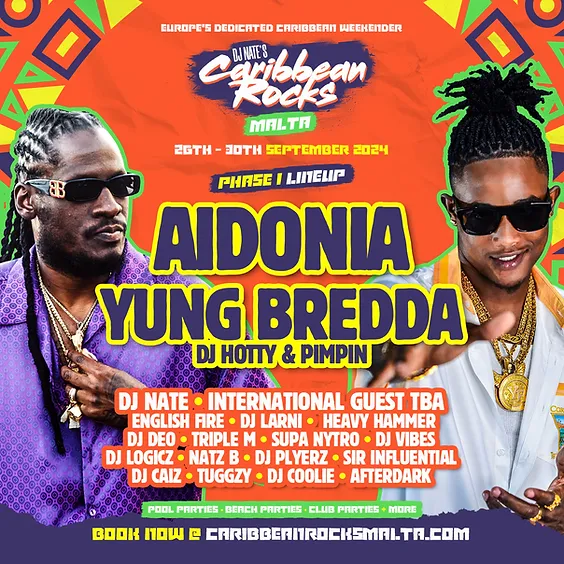 Caribbean Rocks Malta ft Aidonia