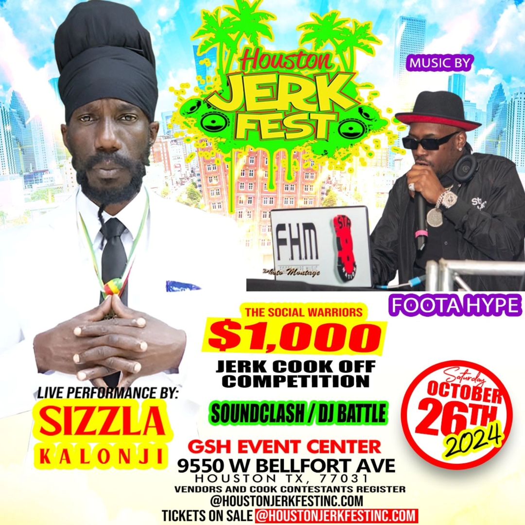 Houston Jerk Fest ft Sizzla